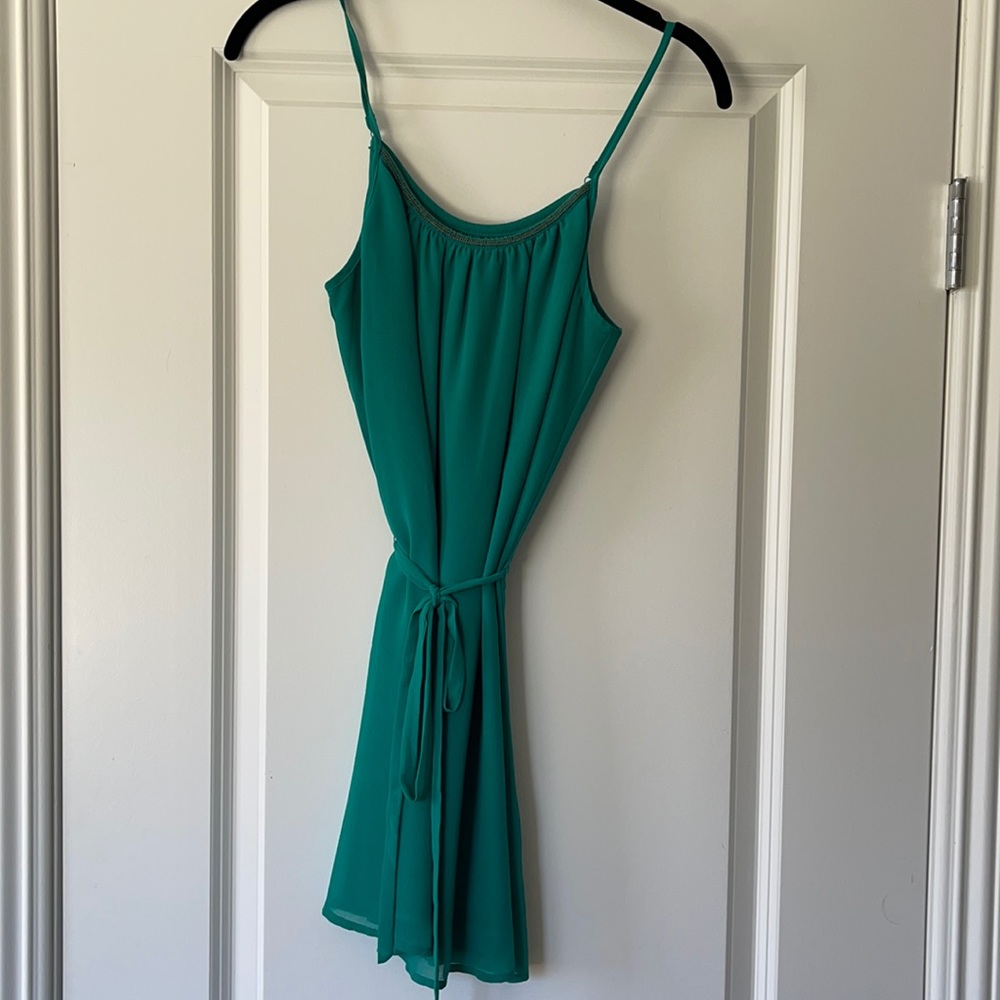 Green dress